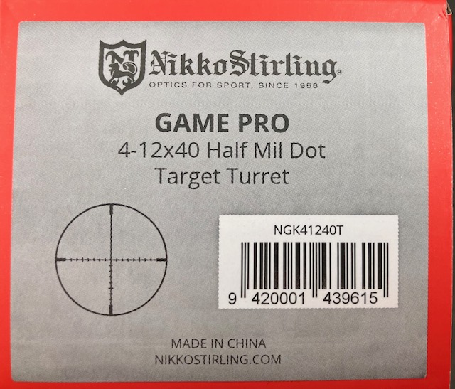 Howa 22LR - Scope Tag