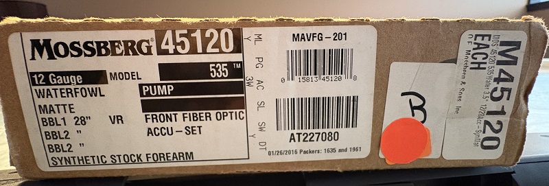Mossberg 535