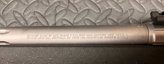 Savage Model 12 - .224 REM