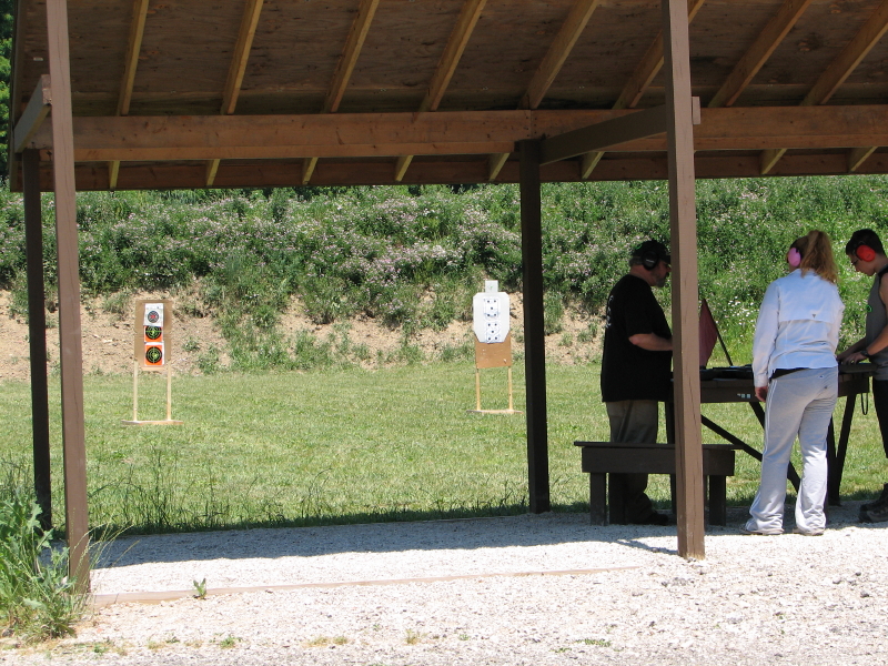 Target Stands being used properly.